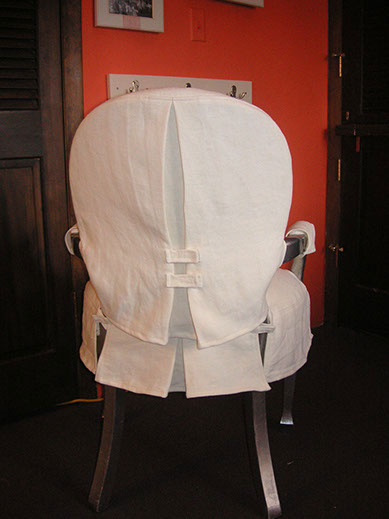 sabine soft furnishings, chair set up